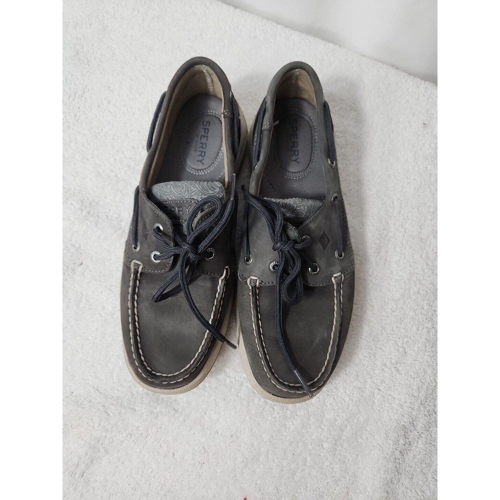 SPERRY TOPSIDER CRUISE BOAT UNISEX  SHOES Size 7M BLUE TONES PREOWNED